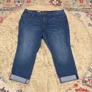 Kut from the Kloth Carrie Boyfriend Jeans size 22W
